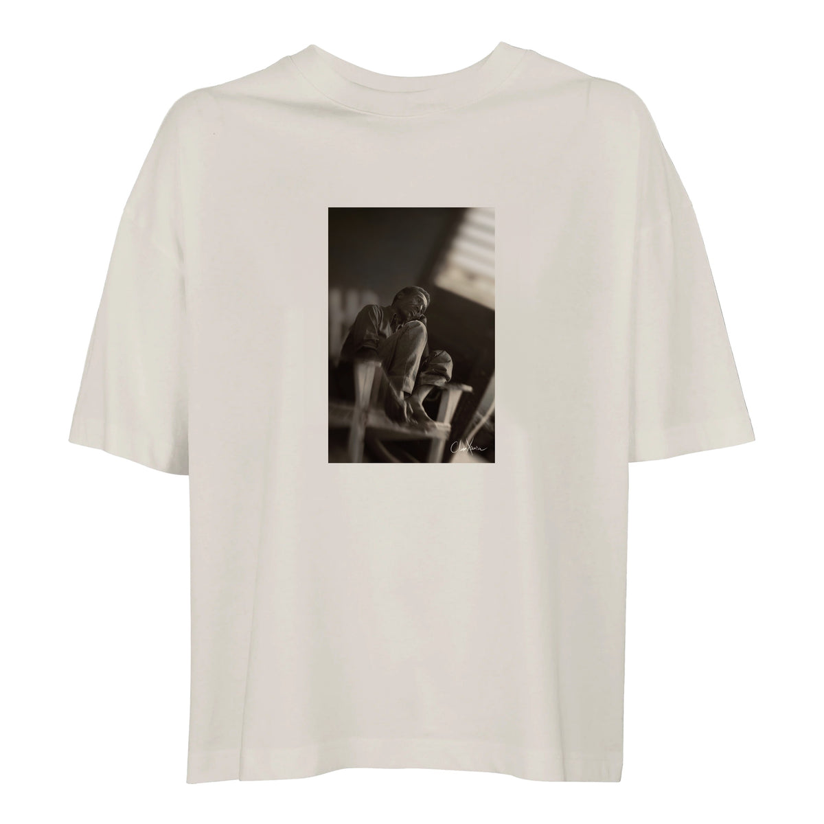 Hopeful - "A Dreamer's Strength" T-shirt Off White 1