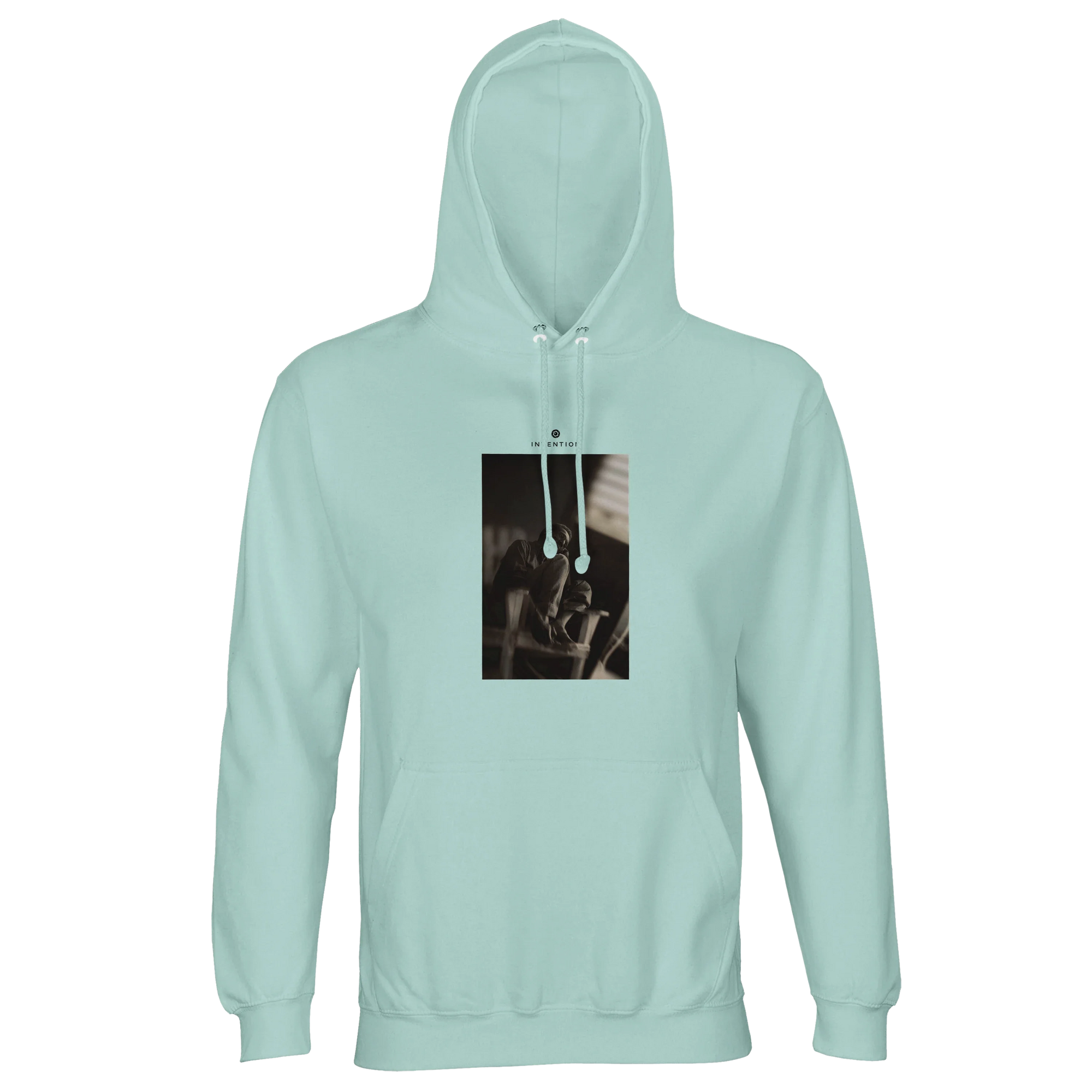 Hopeful - "A Dreamer’s Strength" Hoodie arctic blue 1