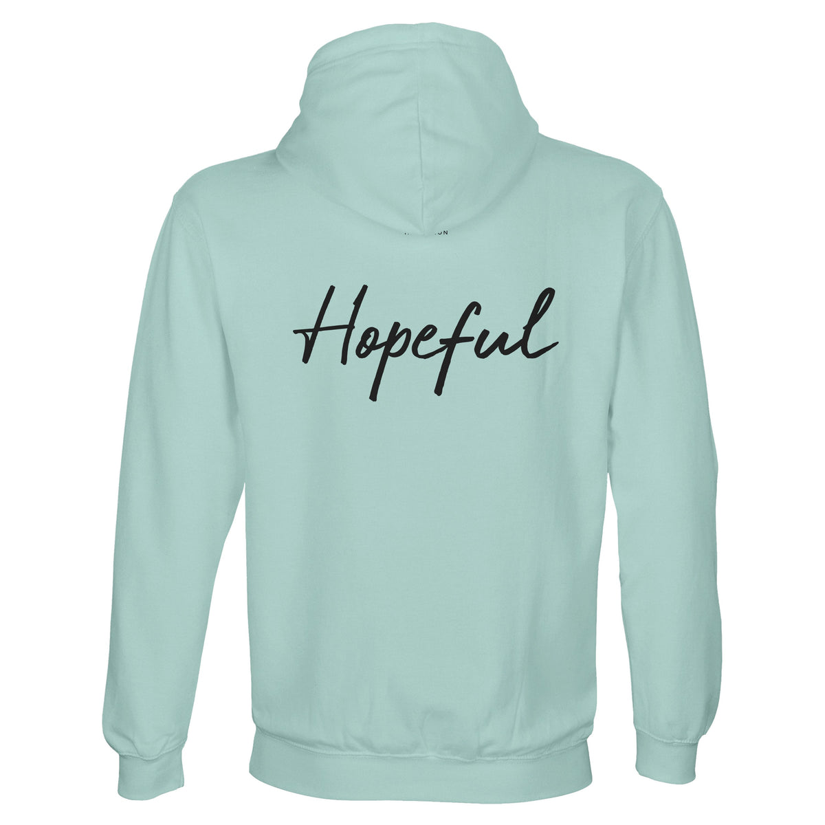 Hopeful - "A Dreamer's Strength" Hoodie arctic blue 2