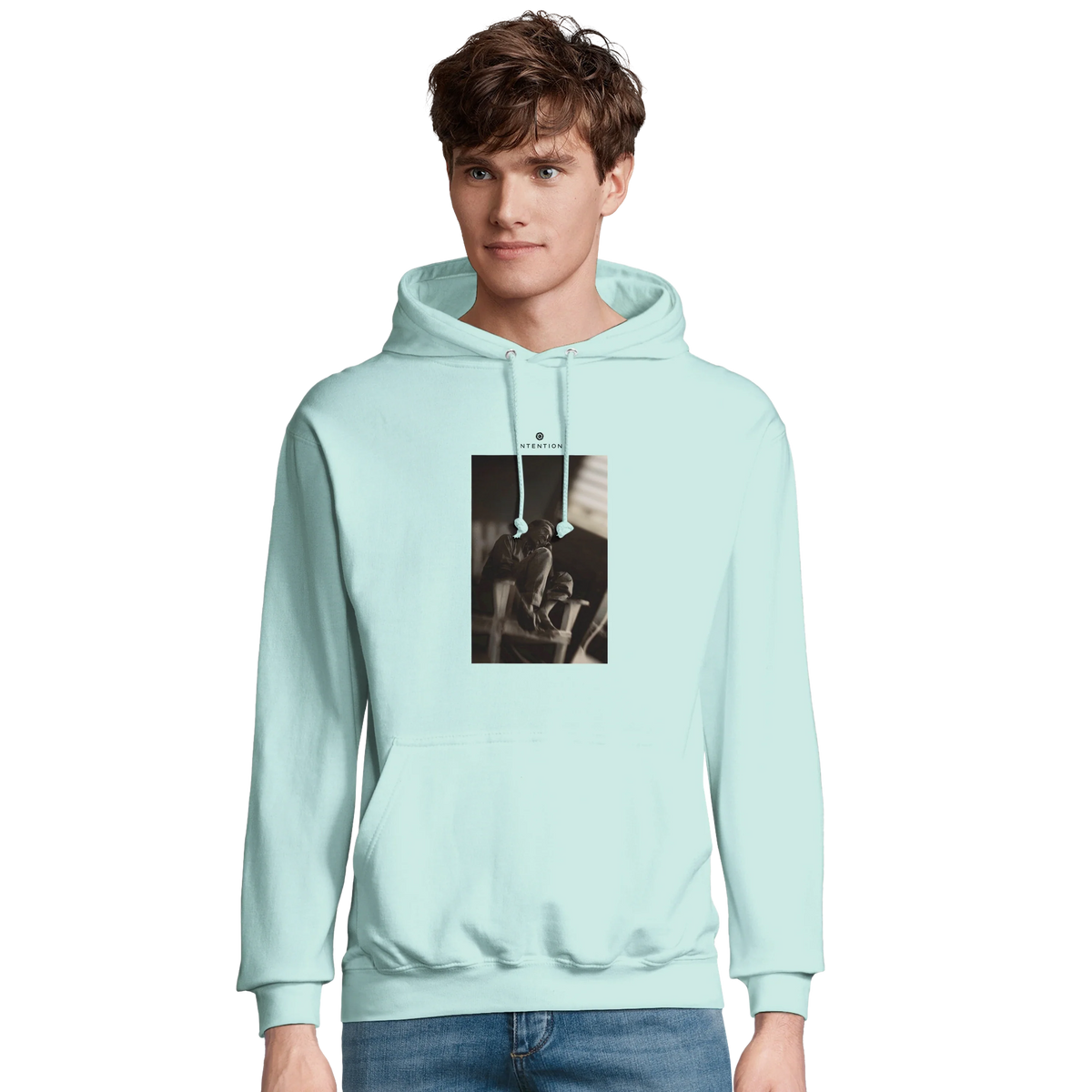 Hopeful - "A Dreamer’s Strength" Hoodie arctic blue 3