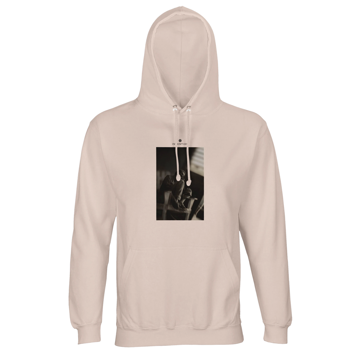 Hopeful - "A Dreamer’s Strength" Hoodie creamy pink 1