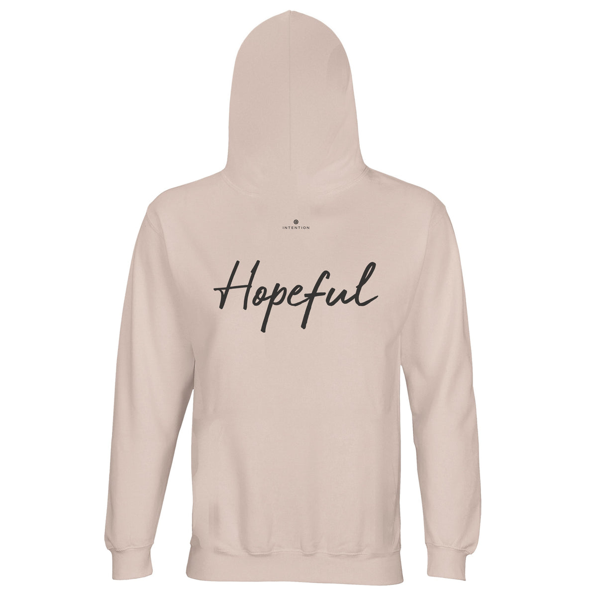 Hopeful - "A Dreamer's Strength" Hoodie creamy pink 3
