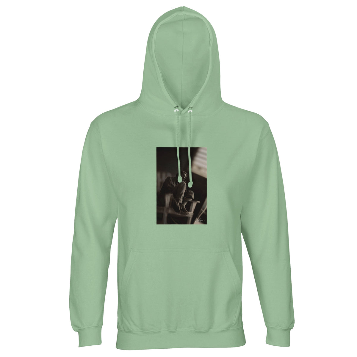 Hopeful - "A Dreamer's Strength" Hoodie frozen green 1