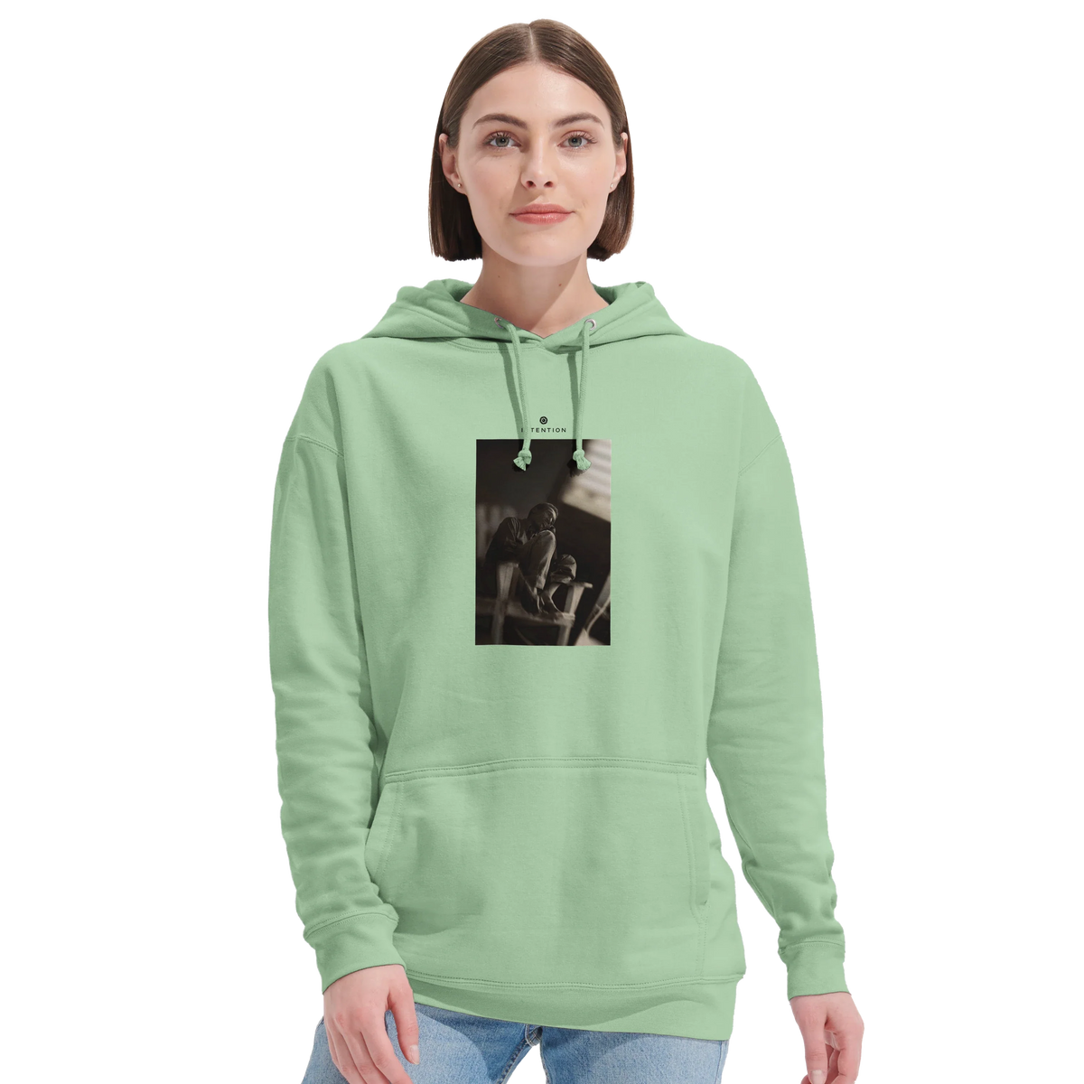 Hopeful - "A Dreamer’s Strength" Hoodie frozen green 5