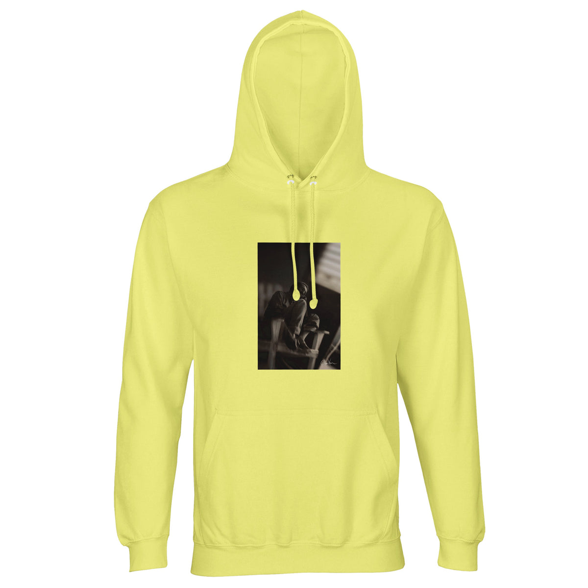 Hopeful - "A Dreamer's Strength" Hoodie Light Yellow 1
