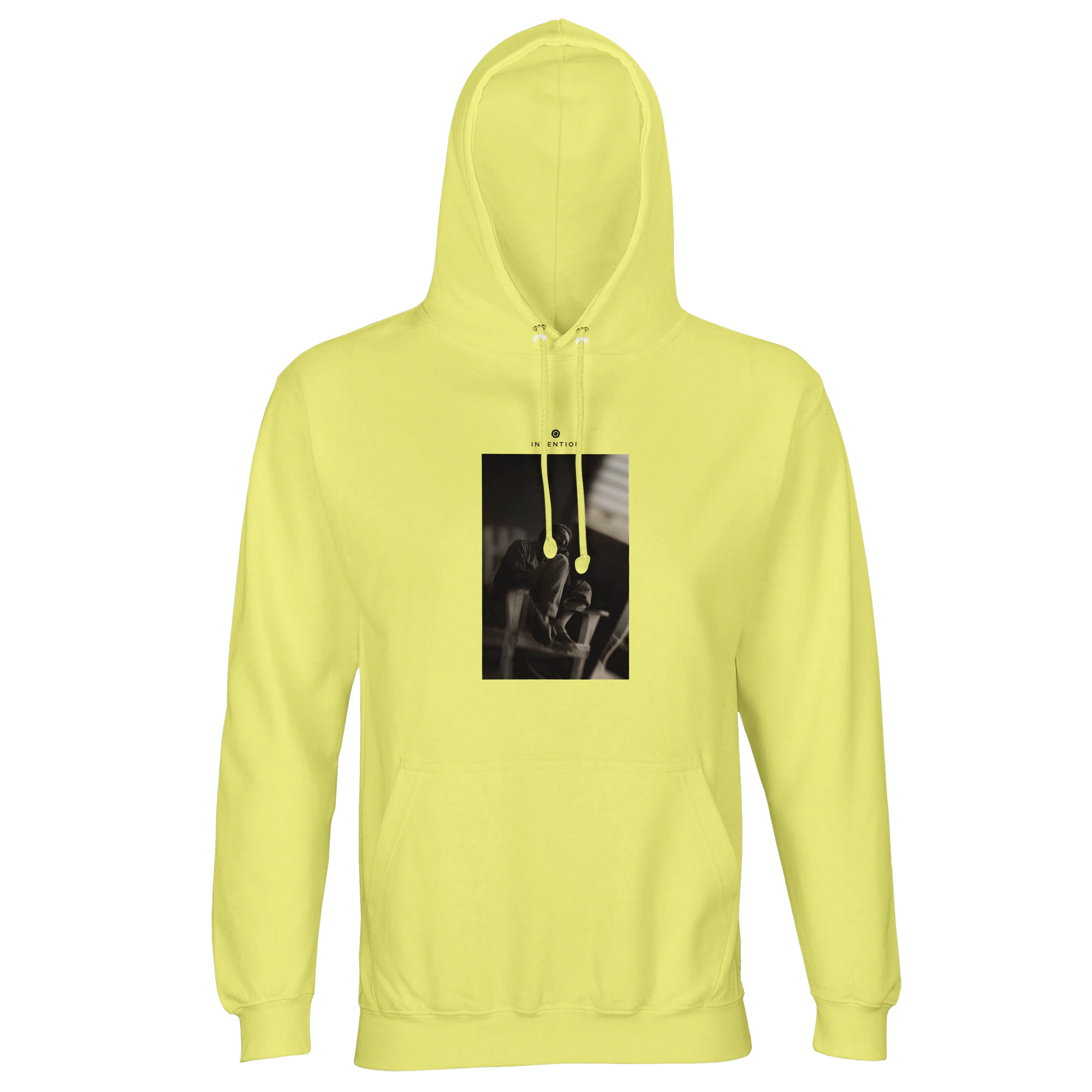 Hopeful - "A Dreamer’s Strength" Hoodie Light Yellow 1