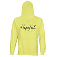 Hopeful - "A Dreamer's Strength" Hoodie Light Yellow 3