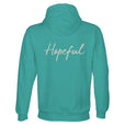 Hopeful - "A Dreamer's Strength" Hoodie pool blue 2