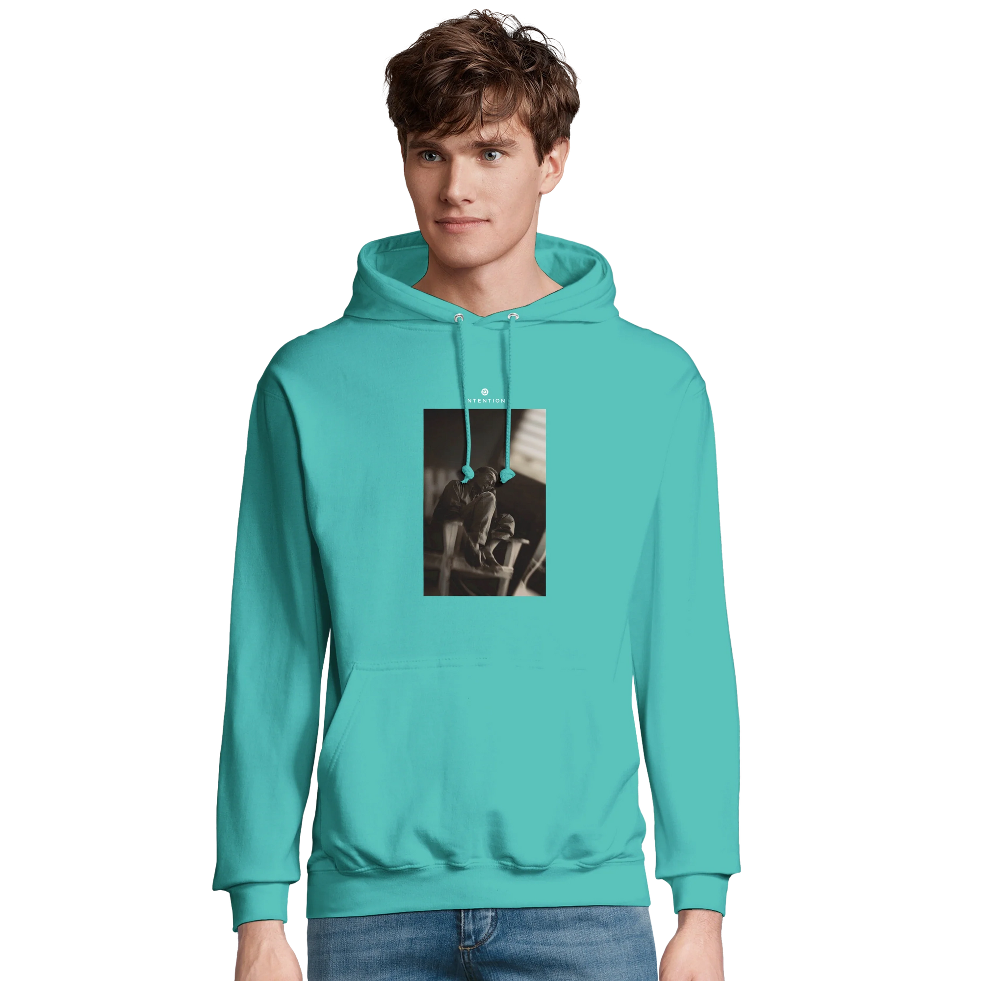 Hopeful - "A Dreamer’s Strength" Hoodie pool blue 3