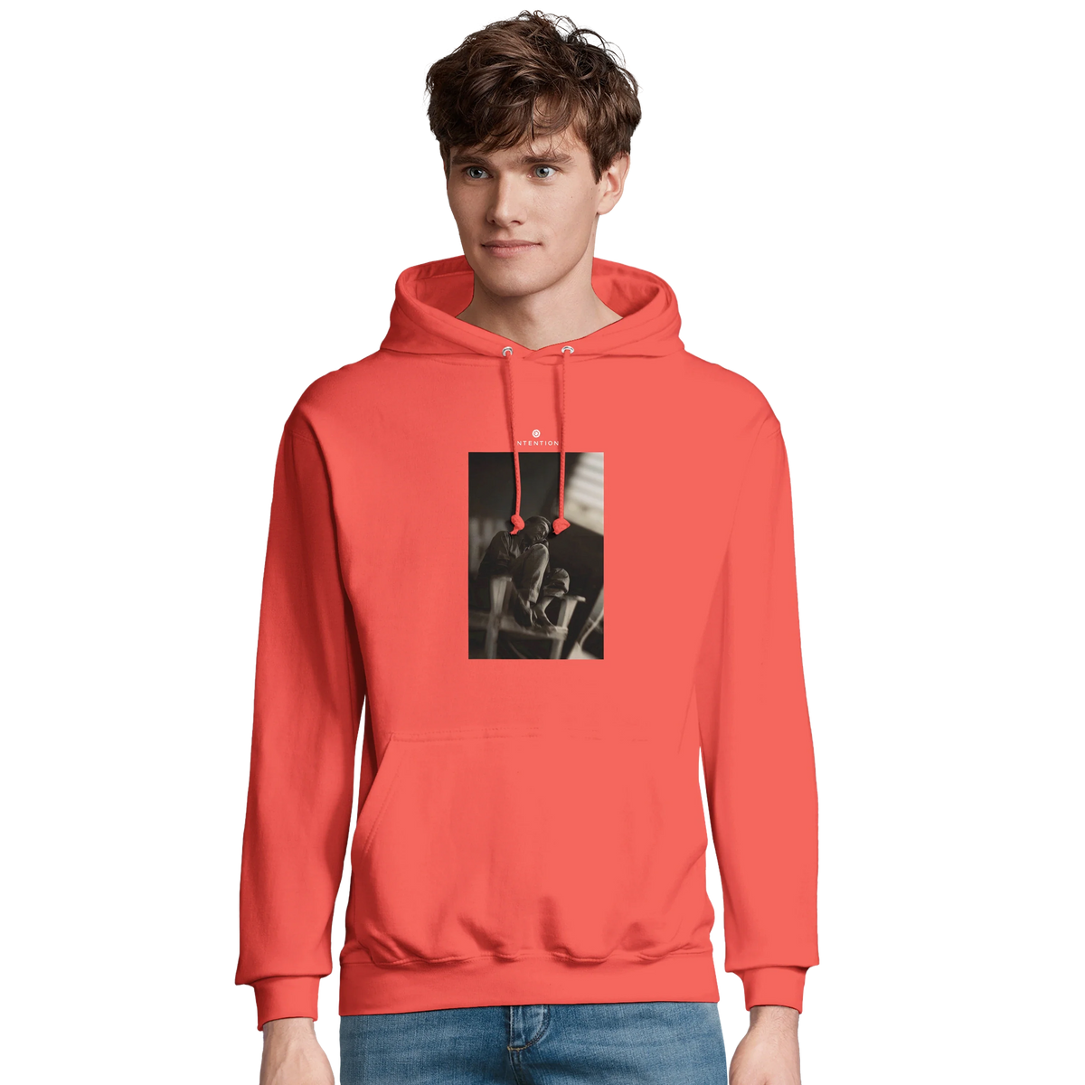 Hopeful - "A Dreamer’s Strength" Hoodie pop orange 3