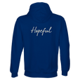 Hopeful - "A Dreamer’s Strength" Hoodie Royal Blue 2