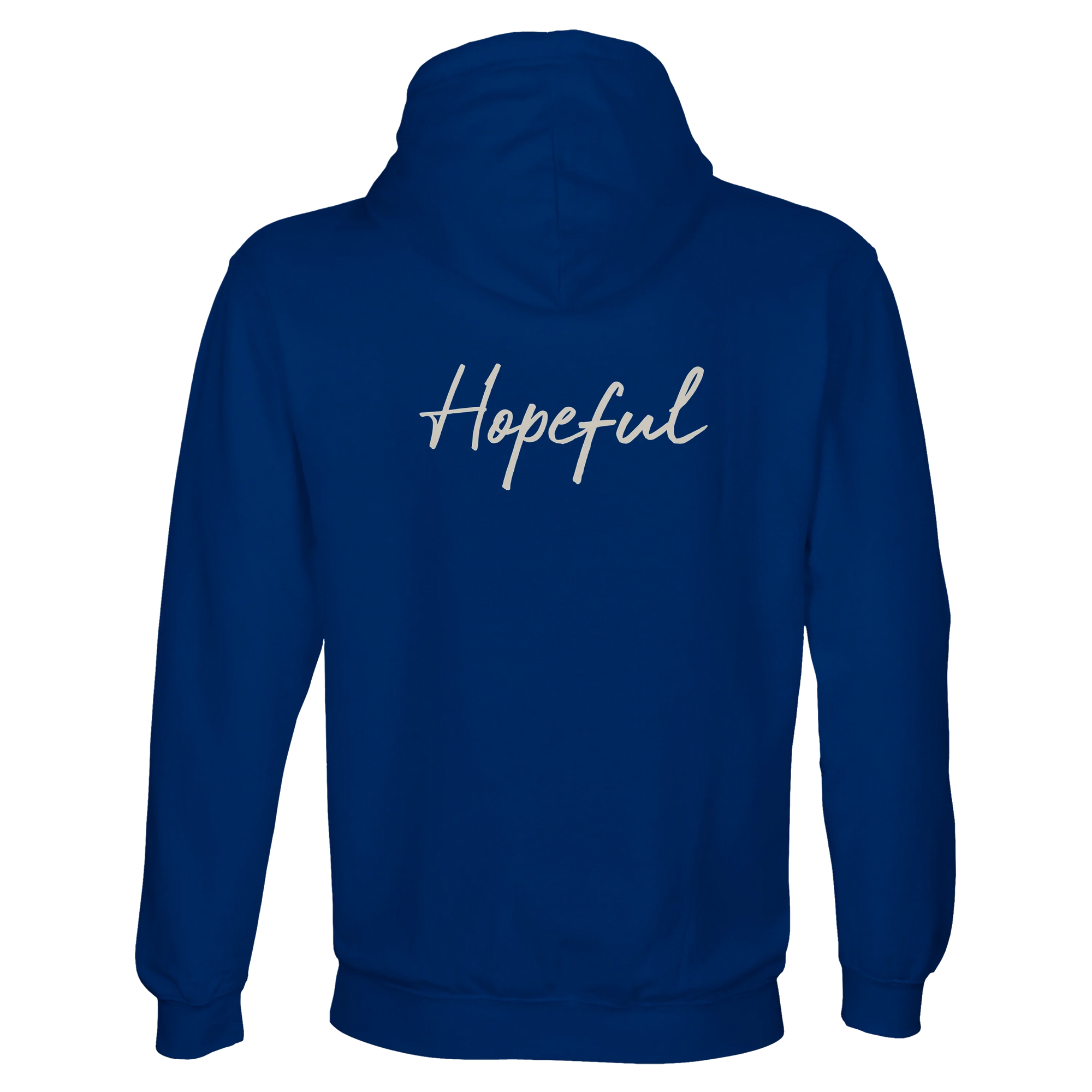 Hopeful - "A Dreamer’s Strength" Hoodie Royal Blue 2