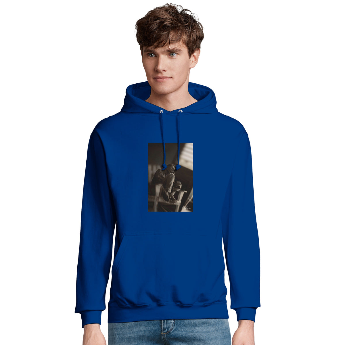 Hopeful - "A Dreamer's Strength" Hoodie Royal Blue 4