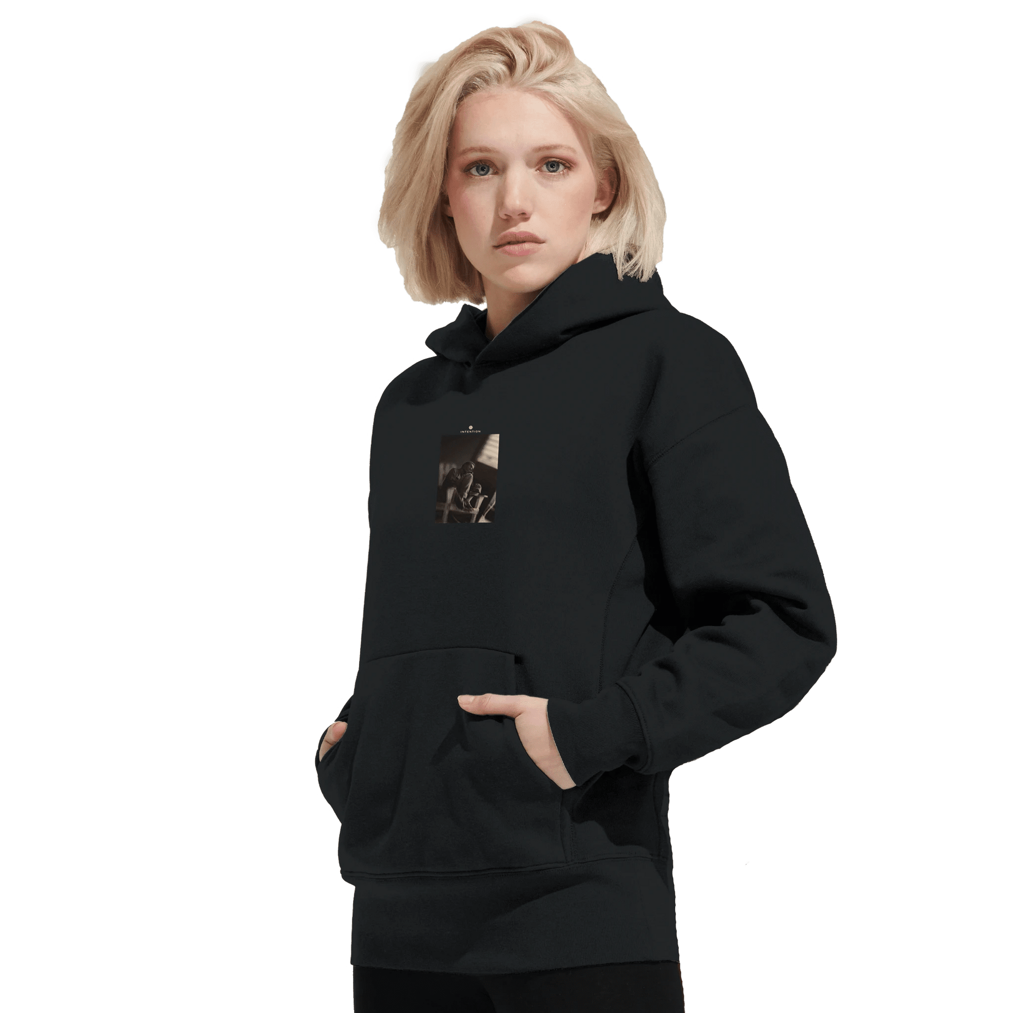 Hopeful - "A Dreamer's Strength" Hoodie Black XS 8
