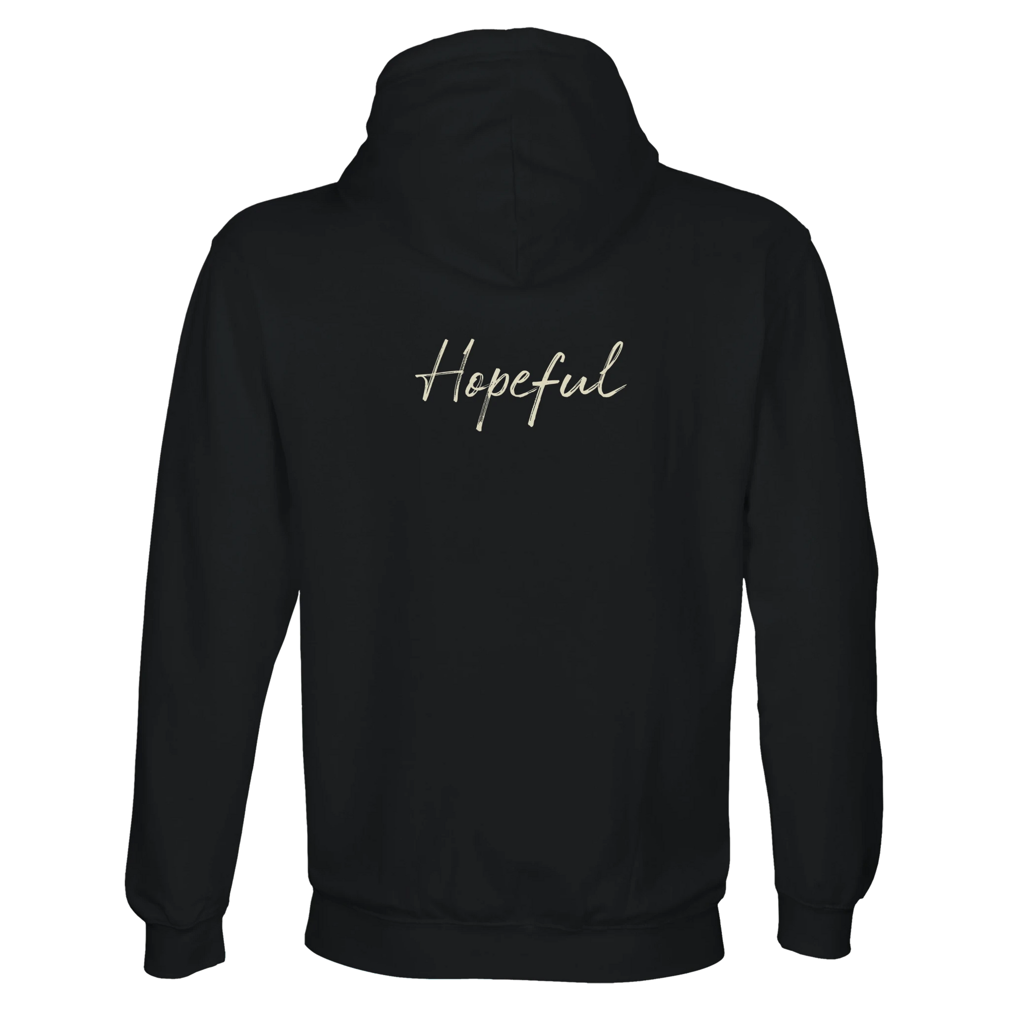 Hopeful - "A Dreamer’s Strength" Hoodie Black XS 50