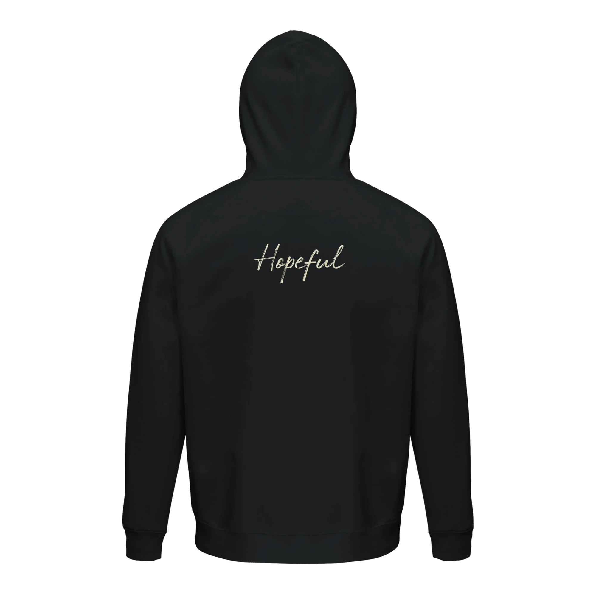 Hopeful - "A Dreamer’s Strength" Hoodie Black XS 25