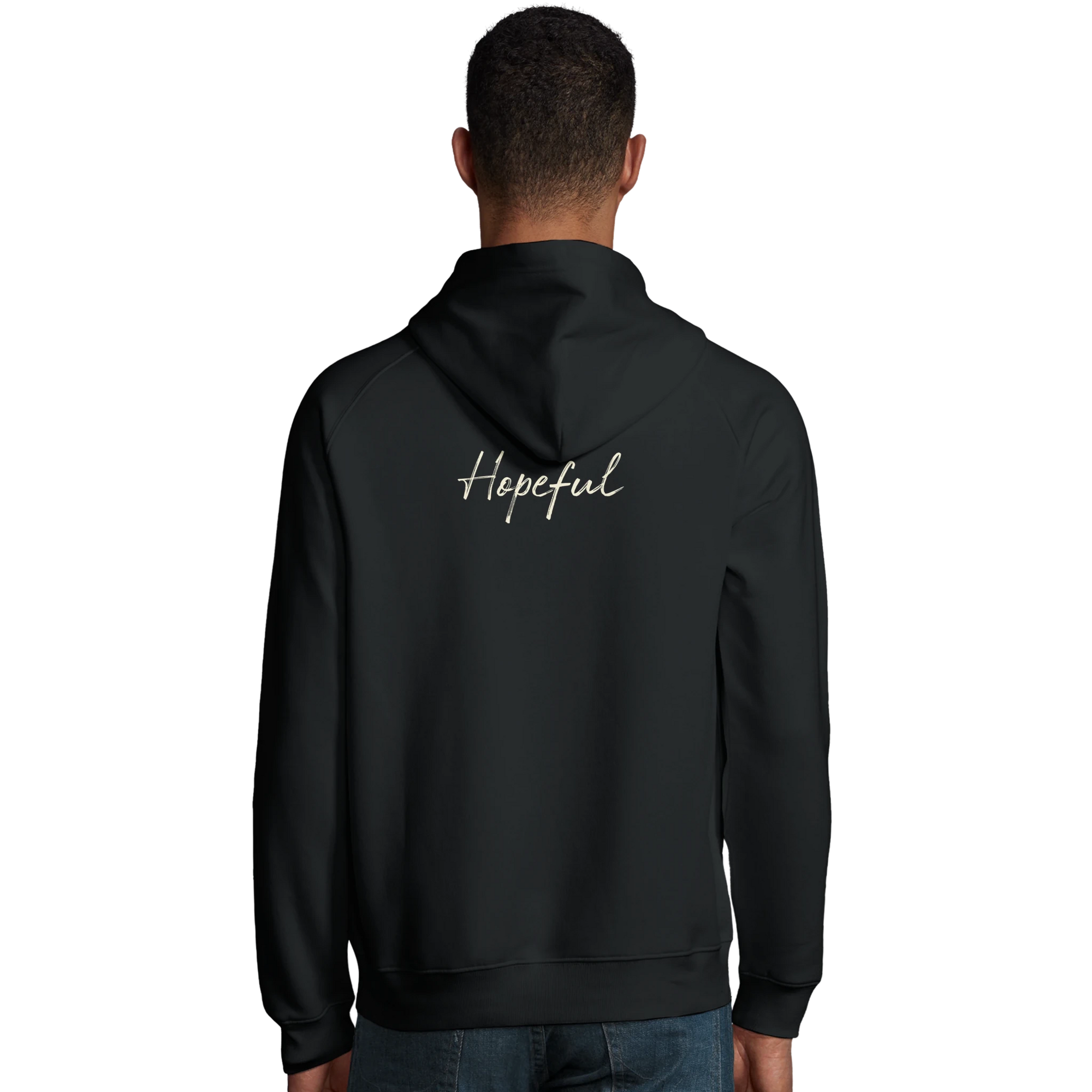 Hopeful - "A Dreamer’s Strength" Hoodie Black XS 27
