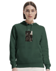 Hopeful - "A Dreamer’s Strength" Hoodie Bottle Green XS 23