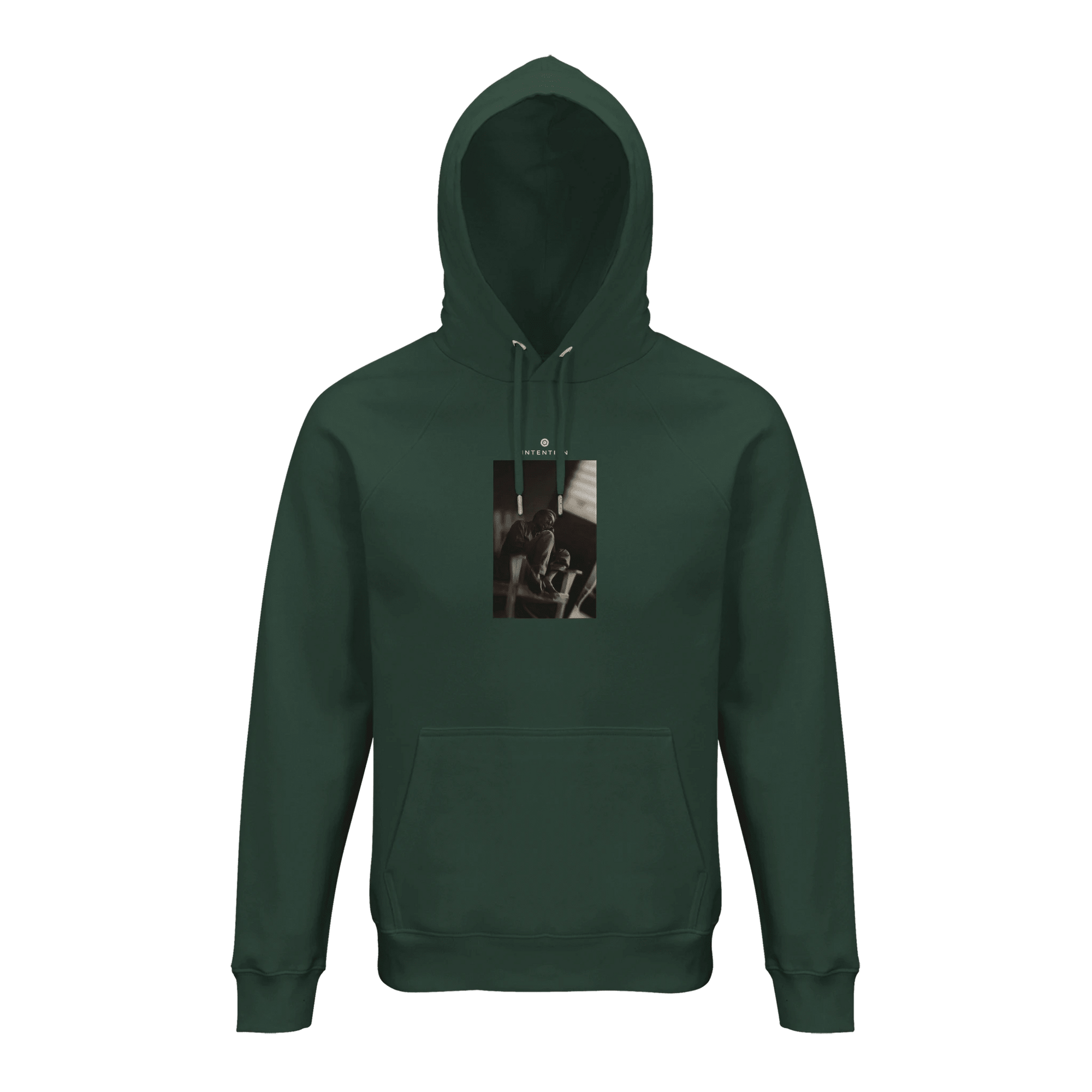 Hopeful - "A Dreamer’s Strength" Hoodie Bottle Green XS 19