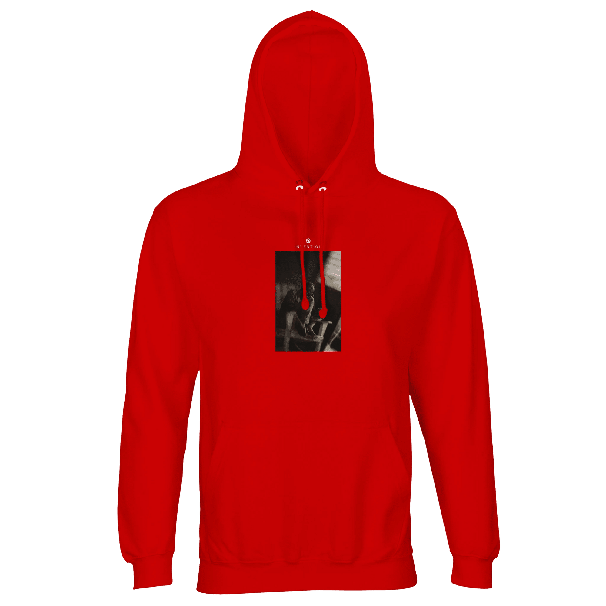 Hopeful - "A Dreamer’s Strength" Hoodie Bright Red XS 24
