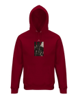 Hopeful - "A Dreamer’s Strength" Hoodie Burgundy XS 14