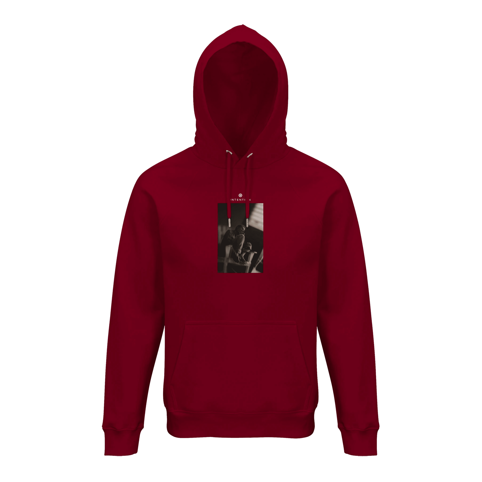 Hopeful - "A Dreamer’s Strength" Hoodie Burgundy XS 14