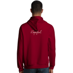 Hopeful - "A Dreamer’s Strength" Hoodie Burgundy XS 4