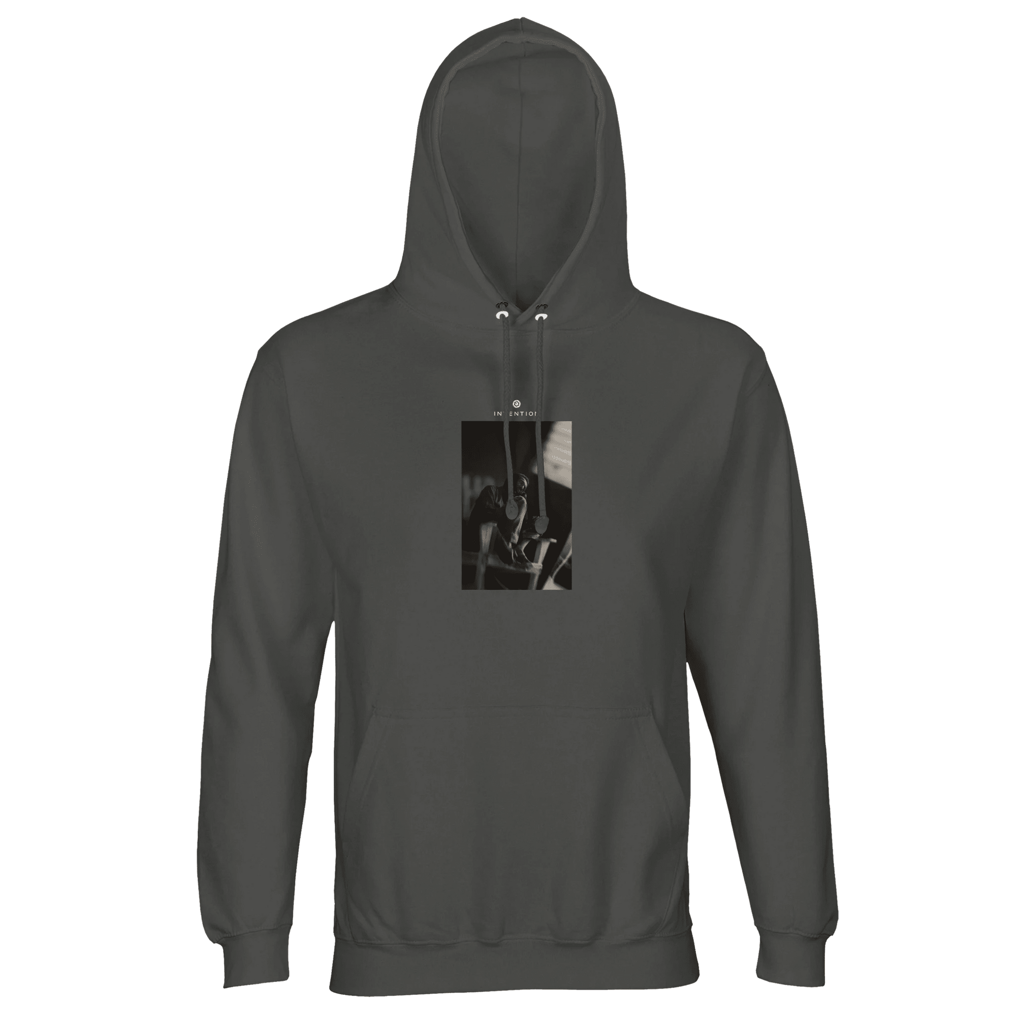 Hopeful - "A Dreamer’s Strength" Hoodie charcoal melange XS 9