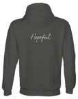 Hopeful - "A Dreamer’s Strength" Hoodie charcoal melange XS 10