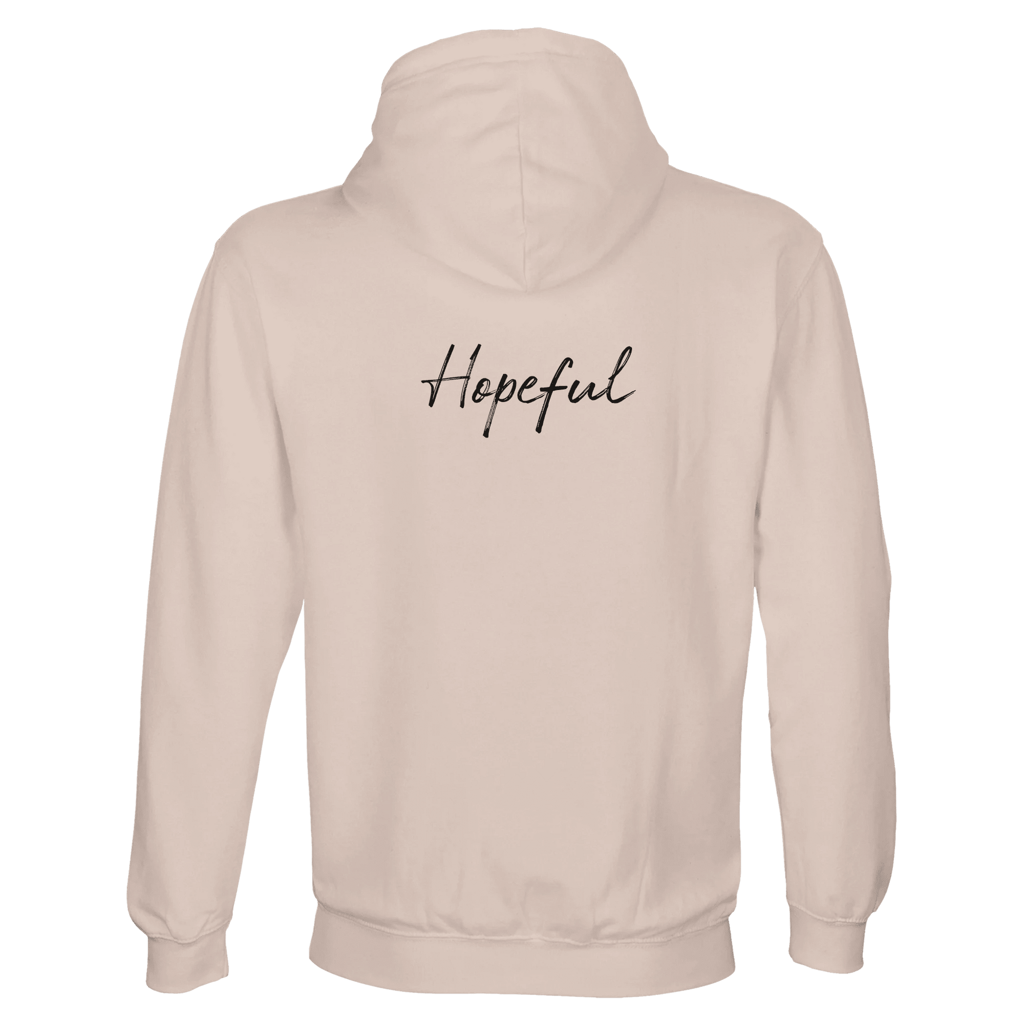 Hopeful - "A Dreamer’s Strength" Hoodie creamy pink XS 2