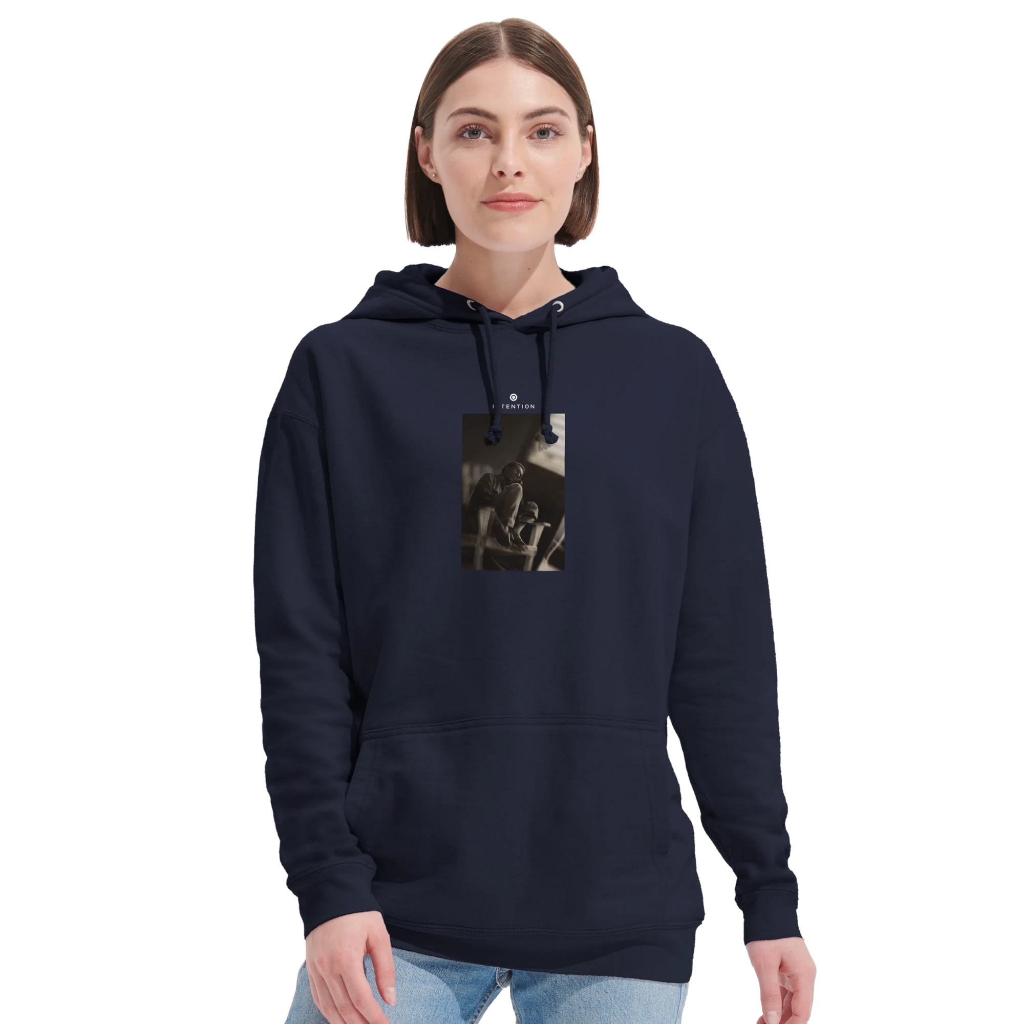 Hopeful - "A Dreamer’s Strength" Hoodie French Navy XS 33