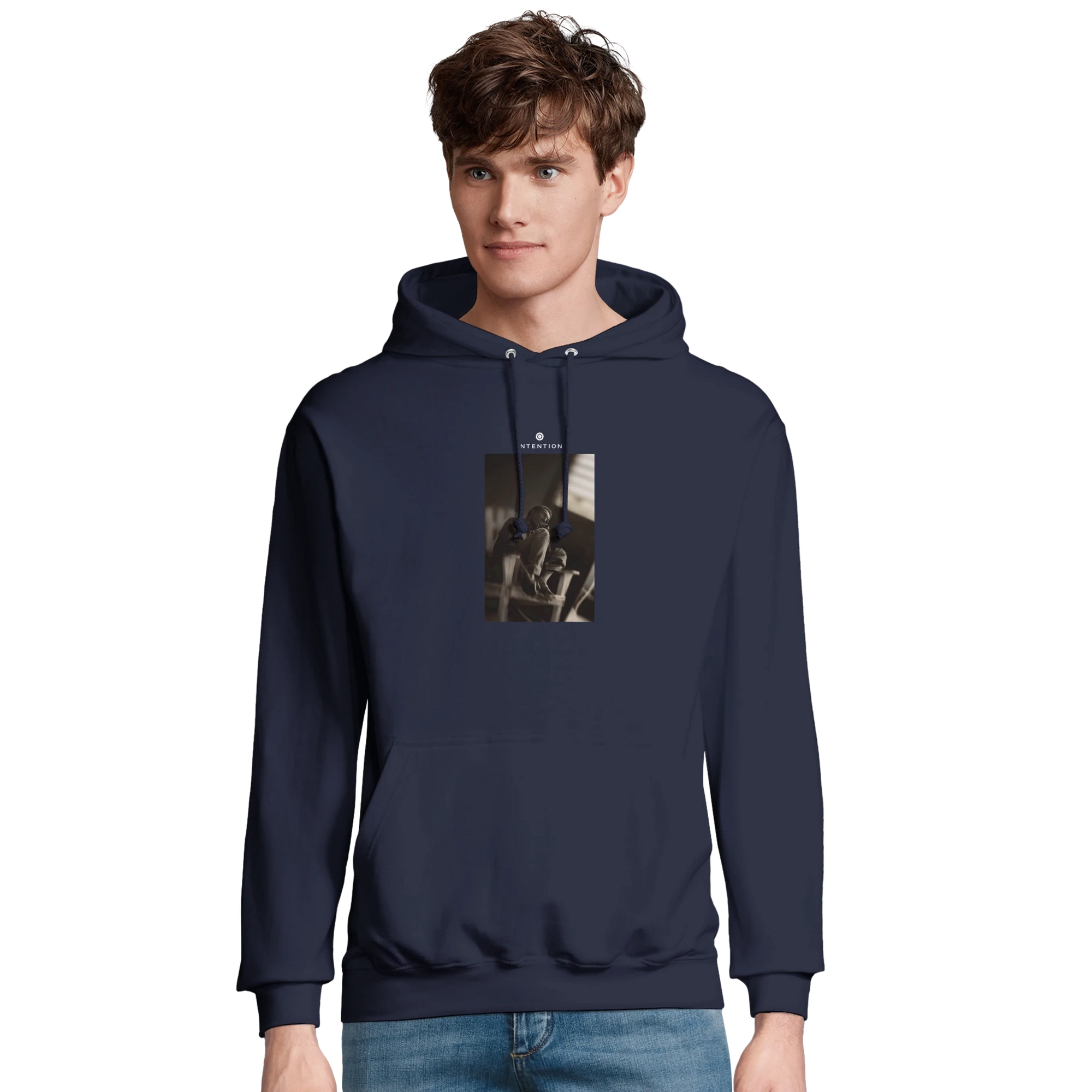 Hopeful - "A Dreamer’s Strength" Hoodie French Navy XS 31