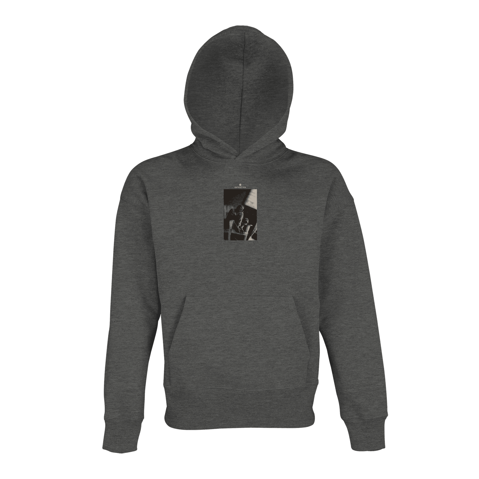 Hopeful - "A Dreamer's Strength" Hoodie Grey Melange XS 9