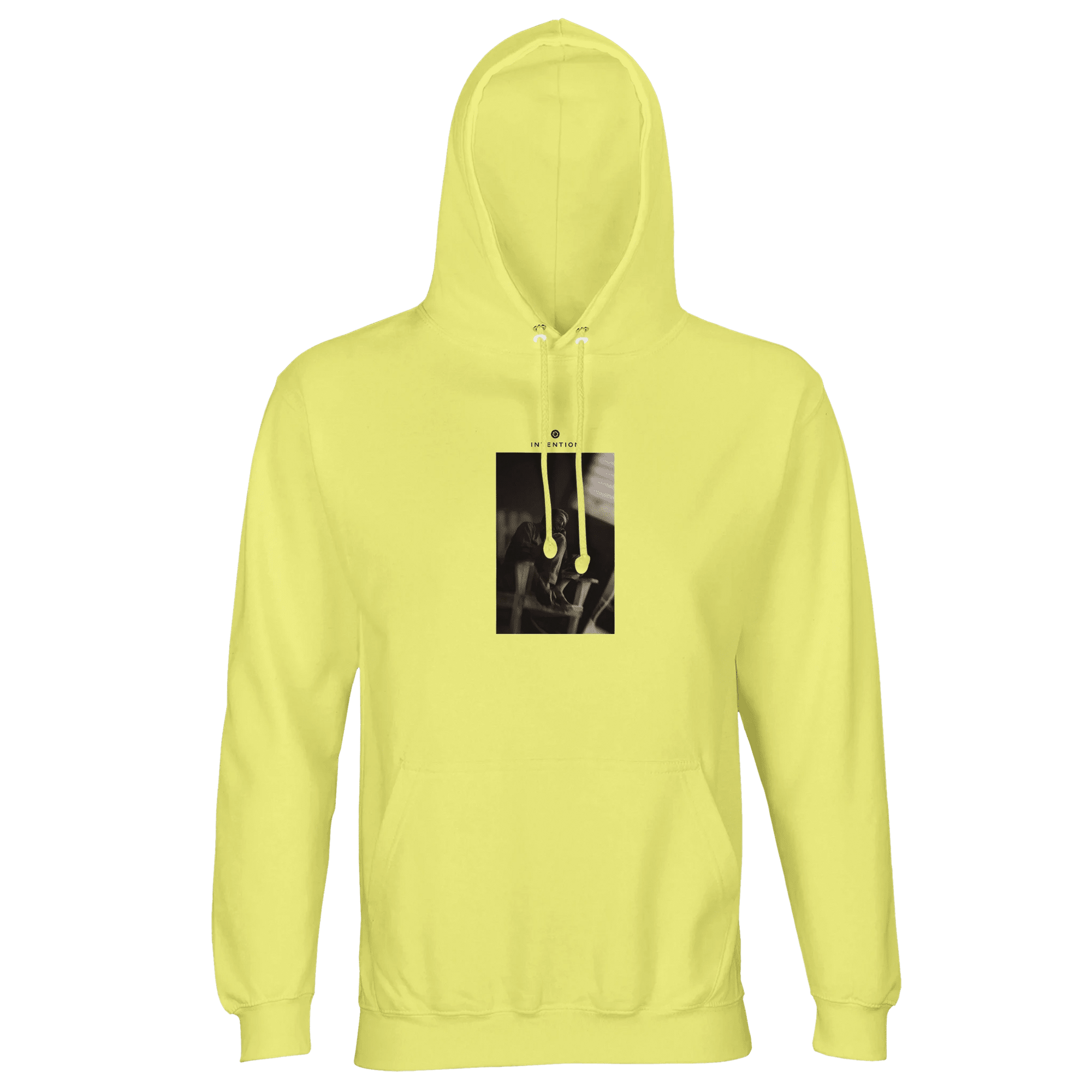 Hopeful - "A Dreamer’s Strength" Hoodie Light Yellow XS 44