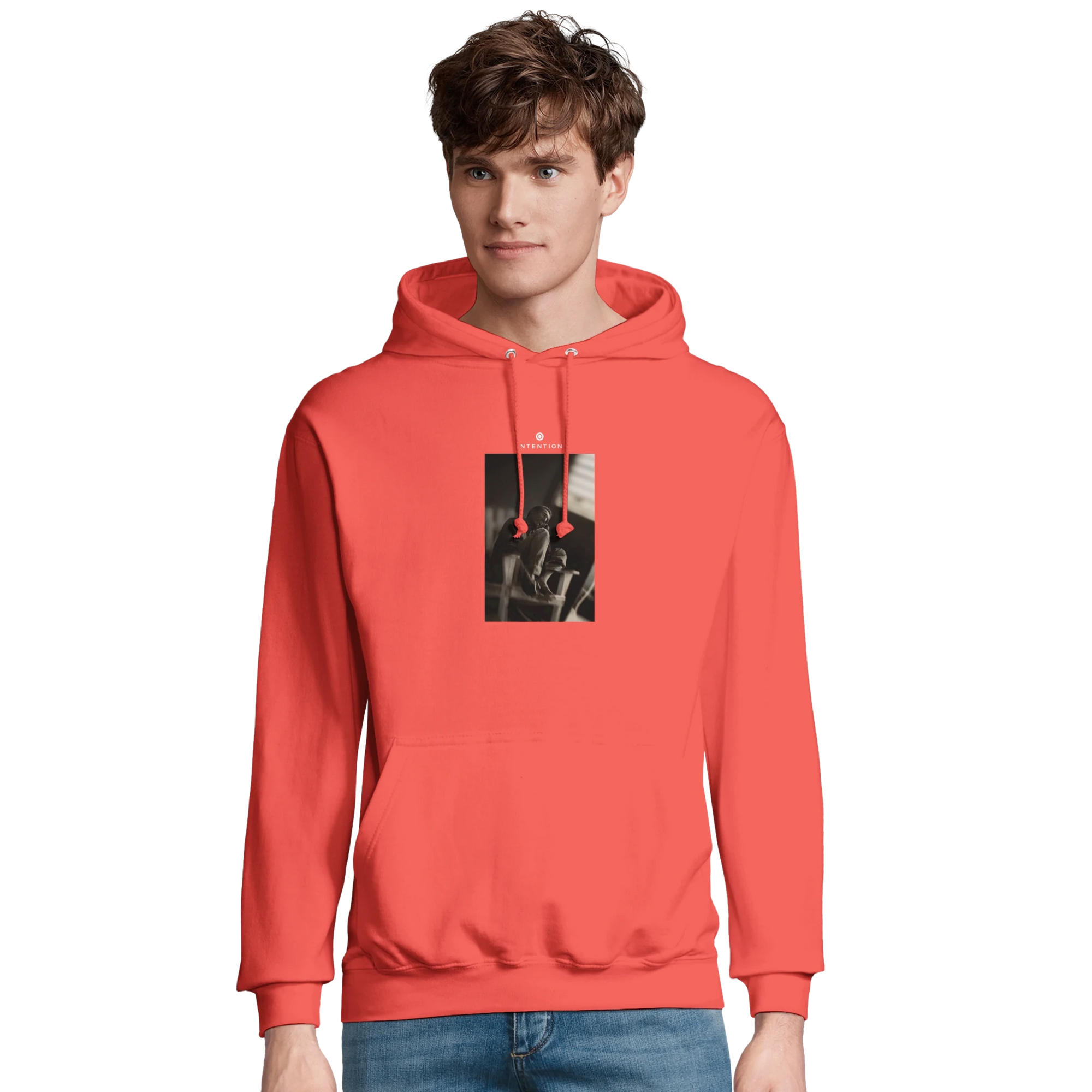 Hopeful - "A Dreamer’s Strength" Hoodie pop orange XS 56