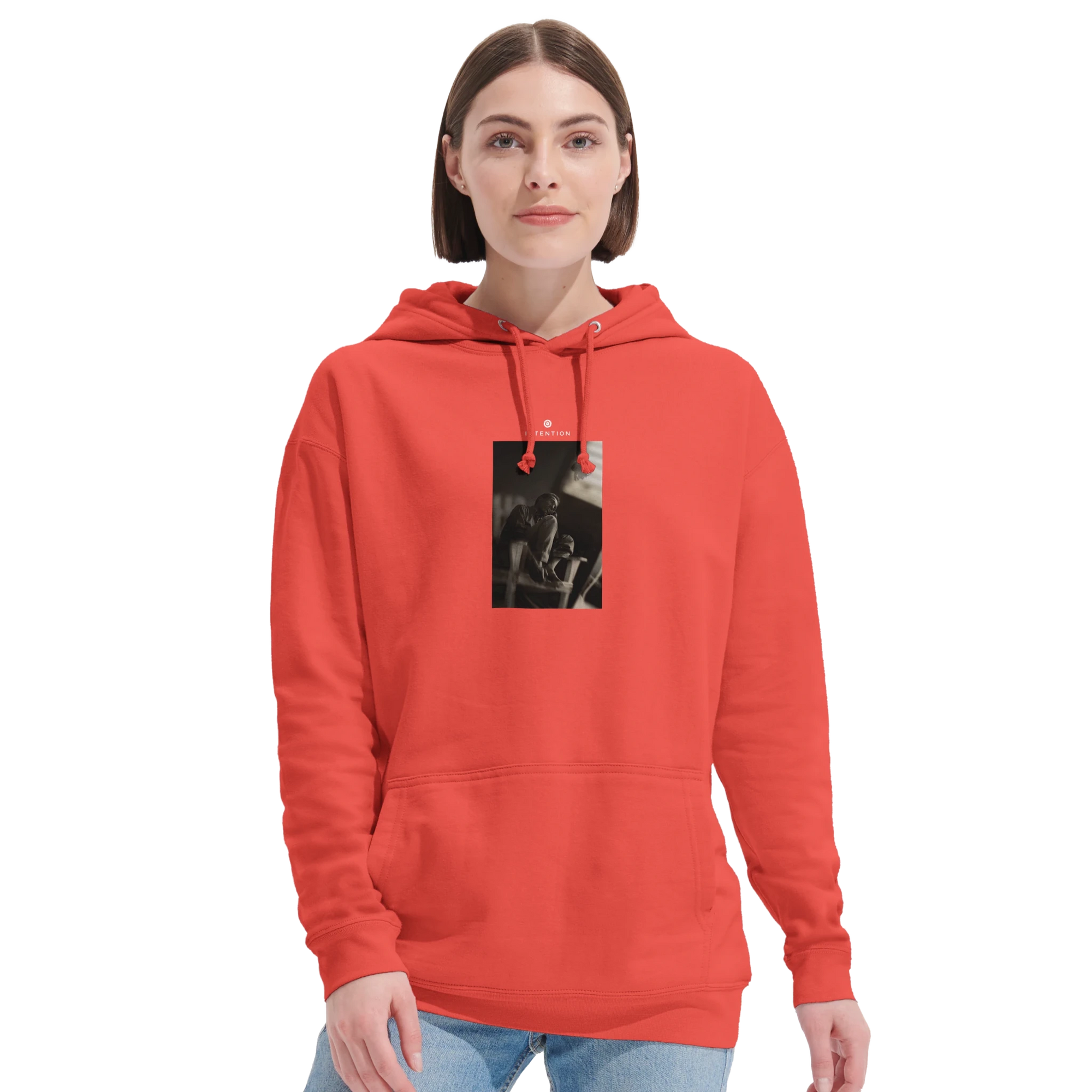Hopeful - "A Dreamer’s Strength" Hoodie pop orange XS 58