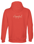 Hopeful - "A Dreamer’s Strength" Hoodie pop orange XS 55