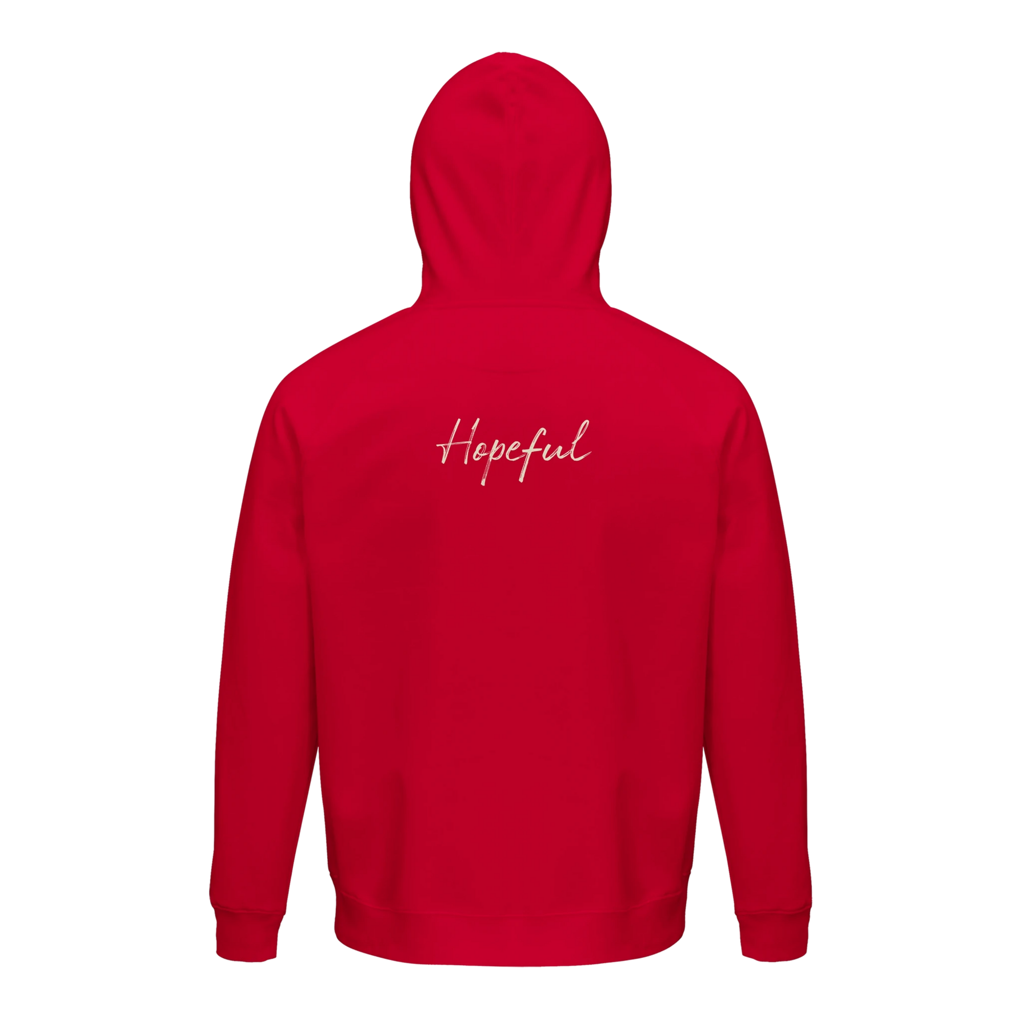 Hopeful - "A Dreamer’s Strength" Hoodie Red XS 60
