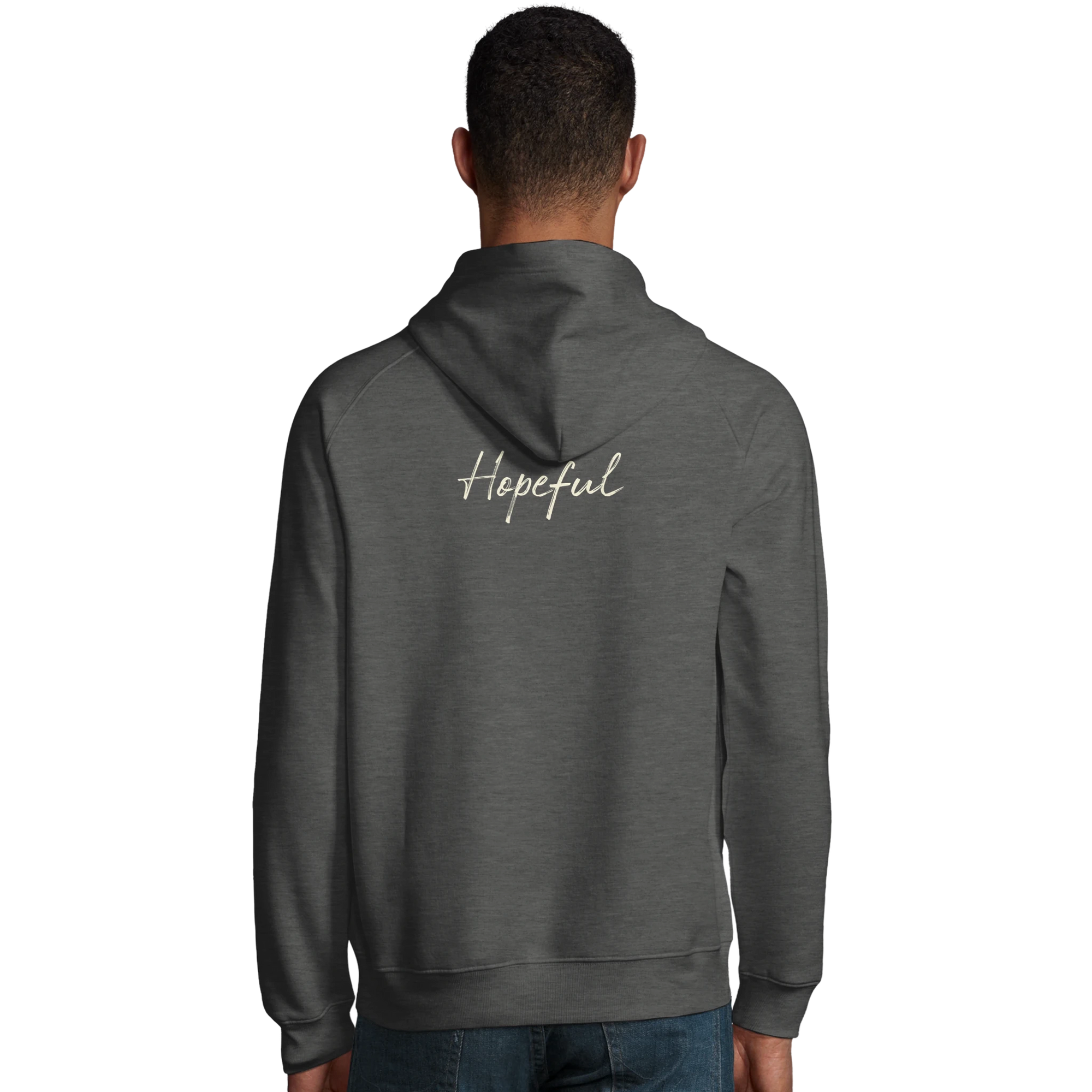 Hopeful - "A Dreamer’s Strength" Hoodie White XS 47