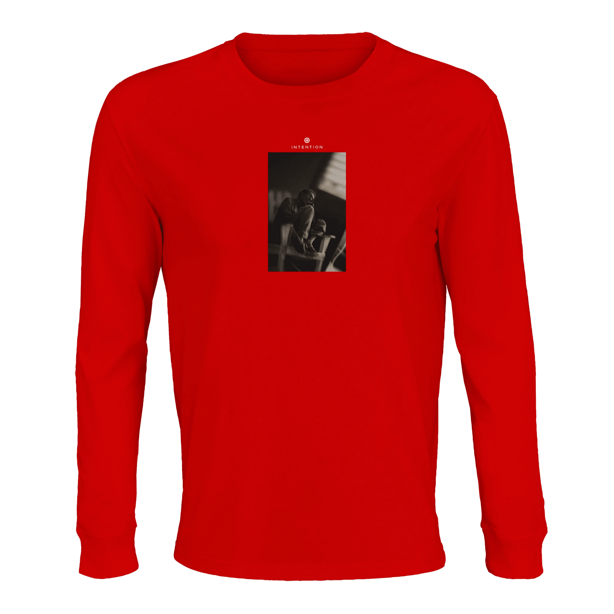 Hopeful - "A Dreamer’s Strength" Long sleeve Bright Red XS 20