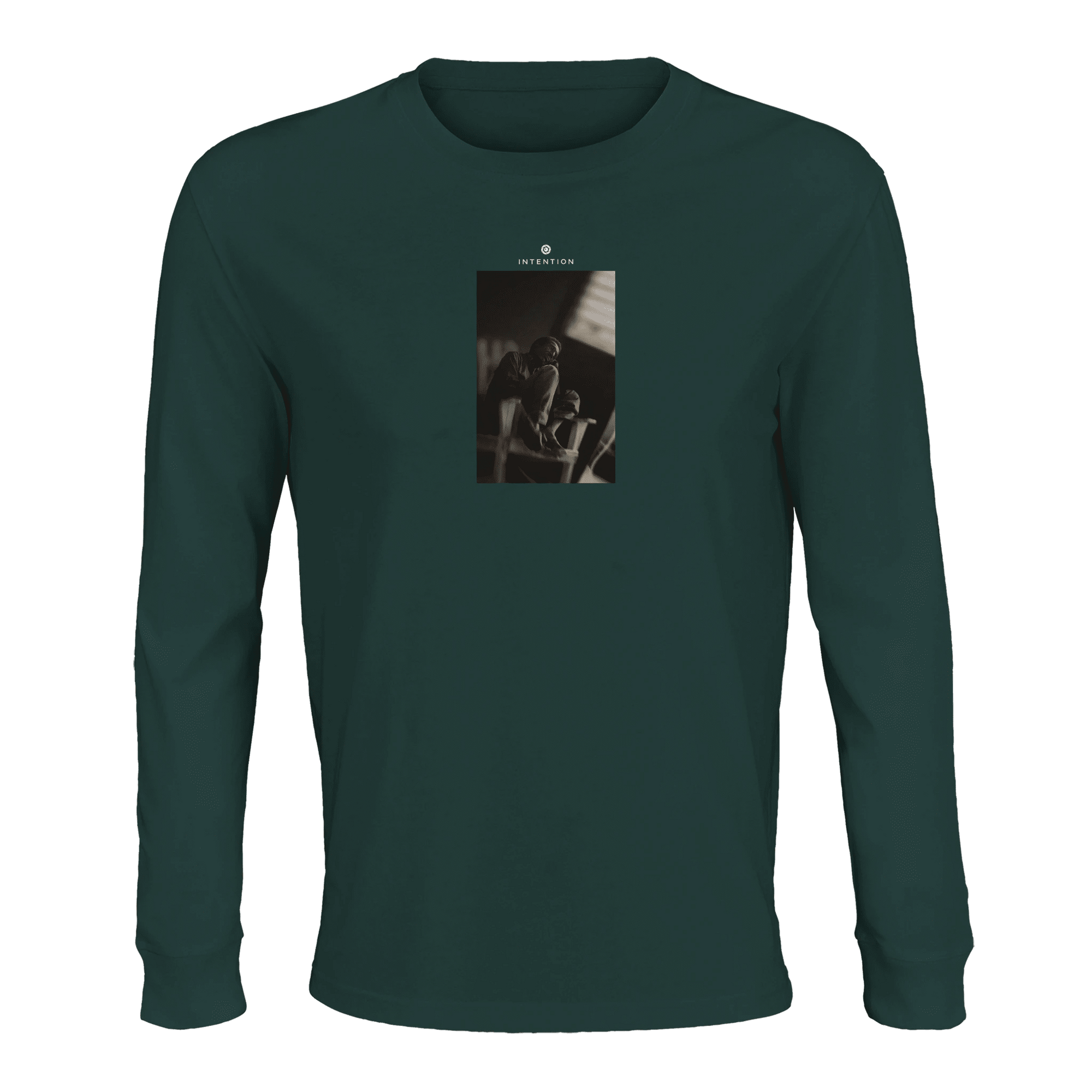 Hopeful - "A Dreamer’s Strength" Long sleeve green empire XS 8