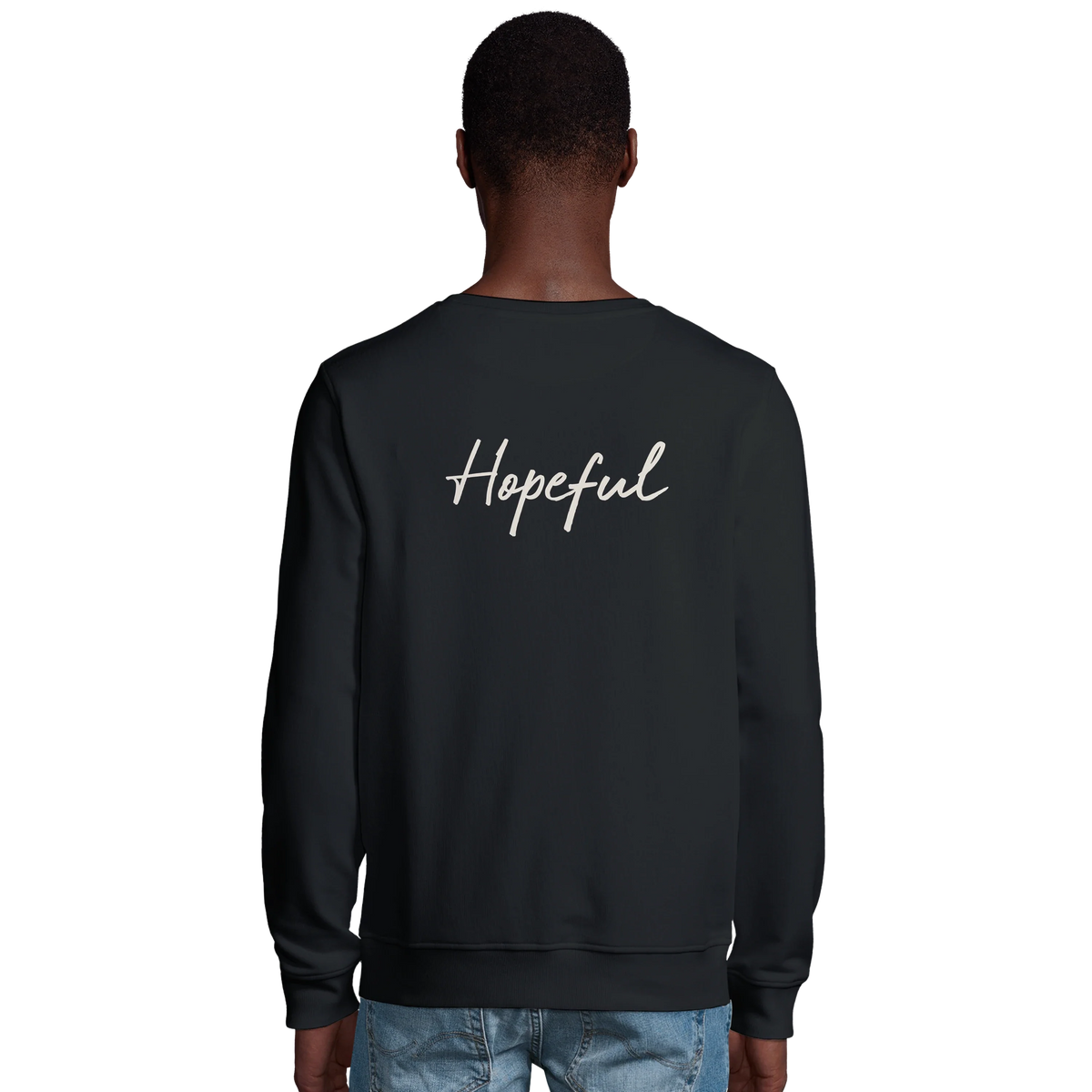 Hopeful - "A Dreamer's Strength" Sweatshirt Black 4