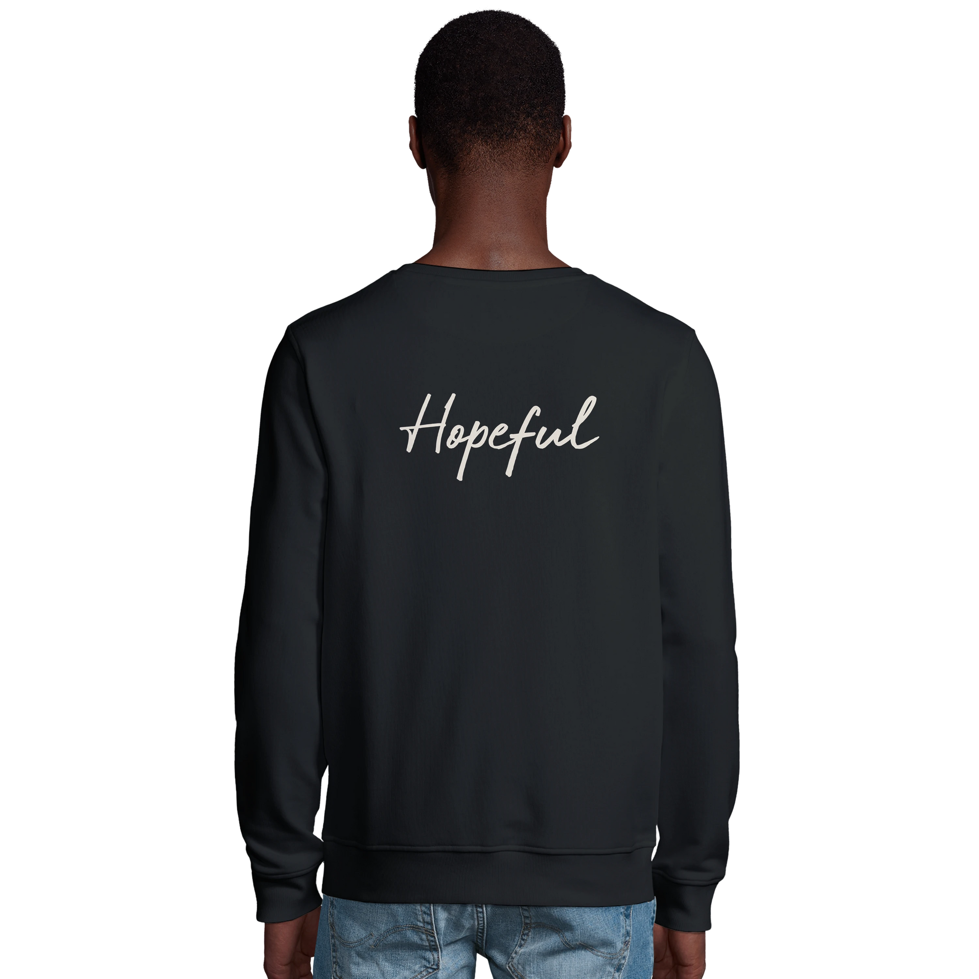 Hopeful - "A Dreamer's Strength" Sweatshirt Black 4