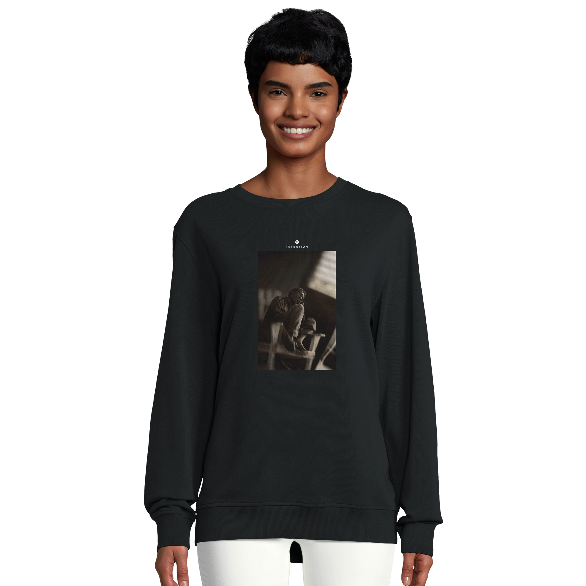 Hopeful - "A Dreamer's Strength" Sweatshirt Black 5