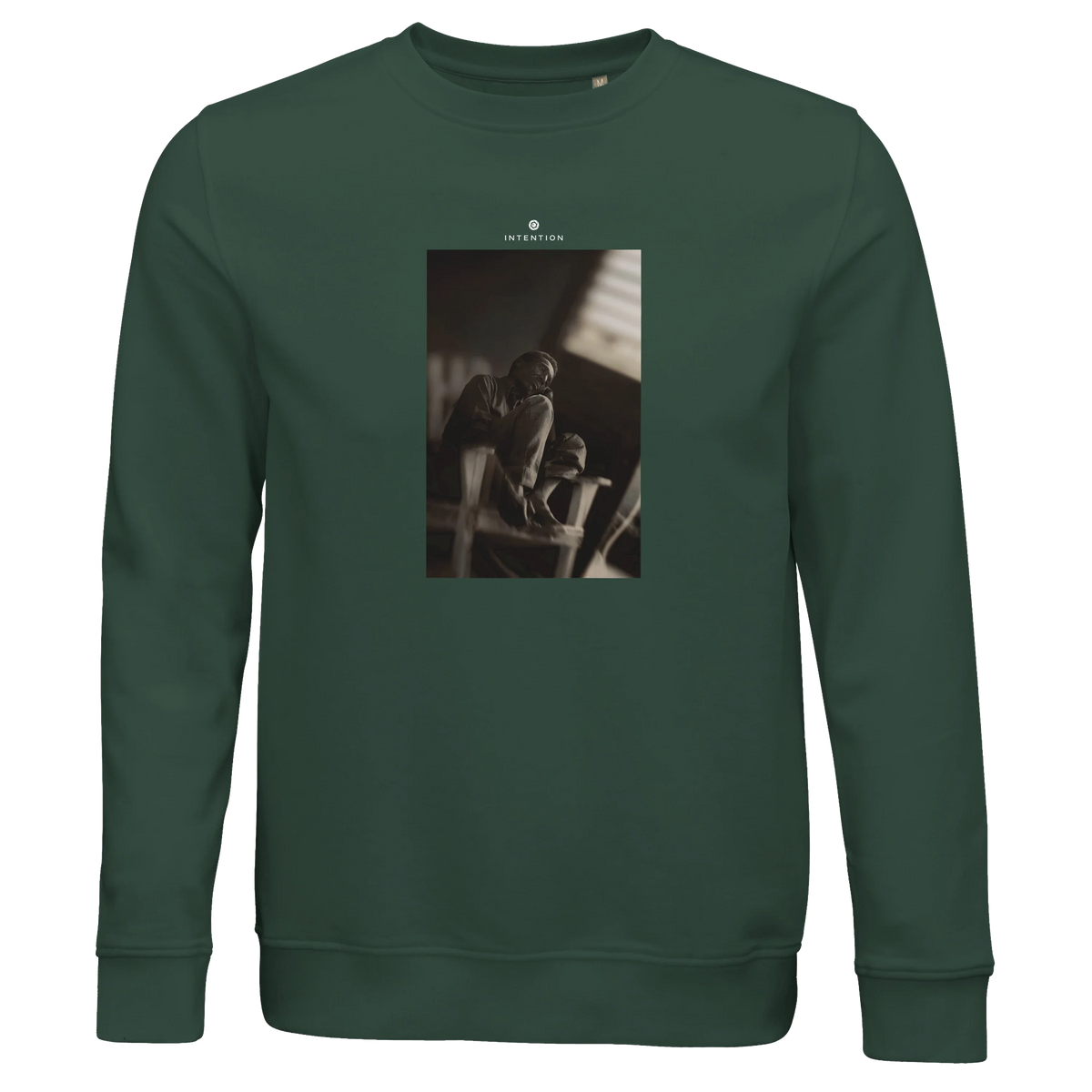 Hopeful - "A Dreamer's Strength" Sweatshirt Bottle Green 1