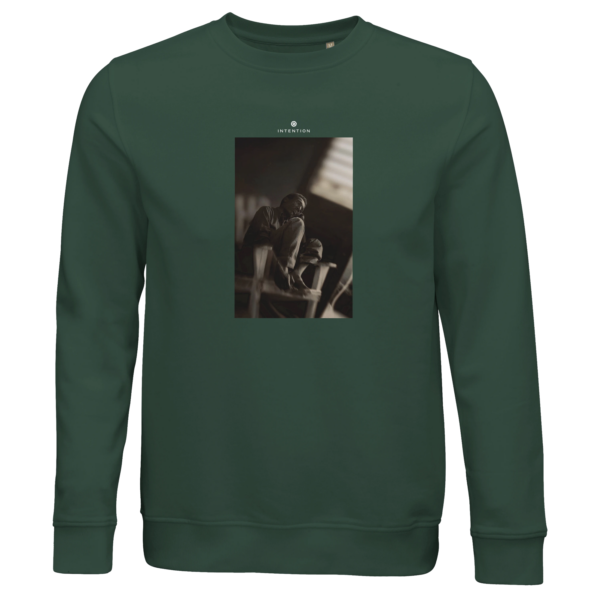 Hopeful - "A Dreamer's Strength" Sweatshirt Bottle Green 1