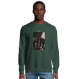 Hopeful - "A Dreamer's Strength" Sweatshirt Bottle Green 3