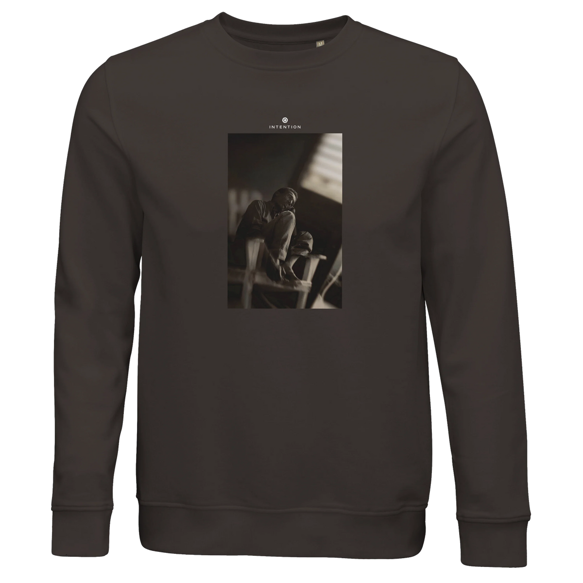 Hopeful - "A Dreamer's Strength" Sweatshirt deep charcoal grey 1