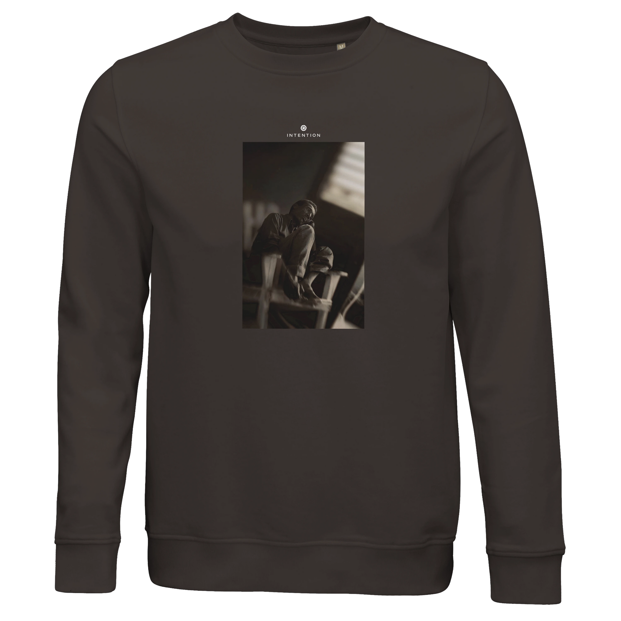Hopeful - "A Dreamer's Strength" Sweatshirt deep charcoal grey 1