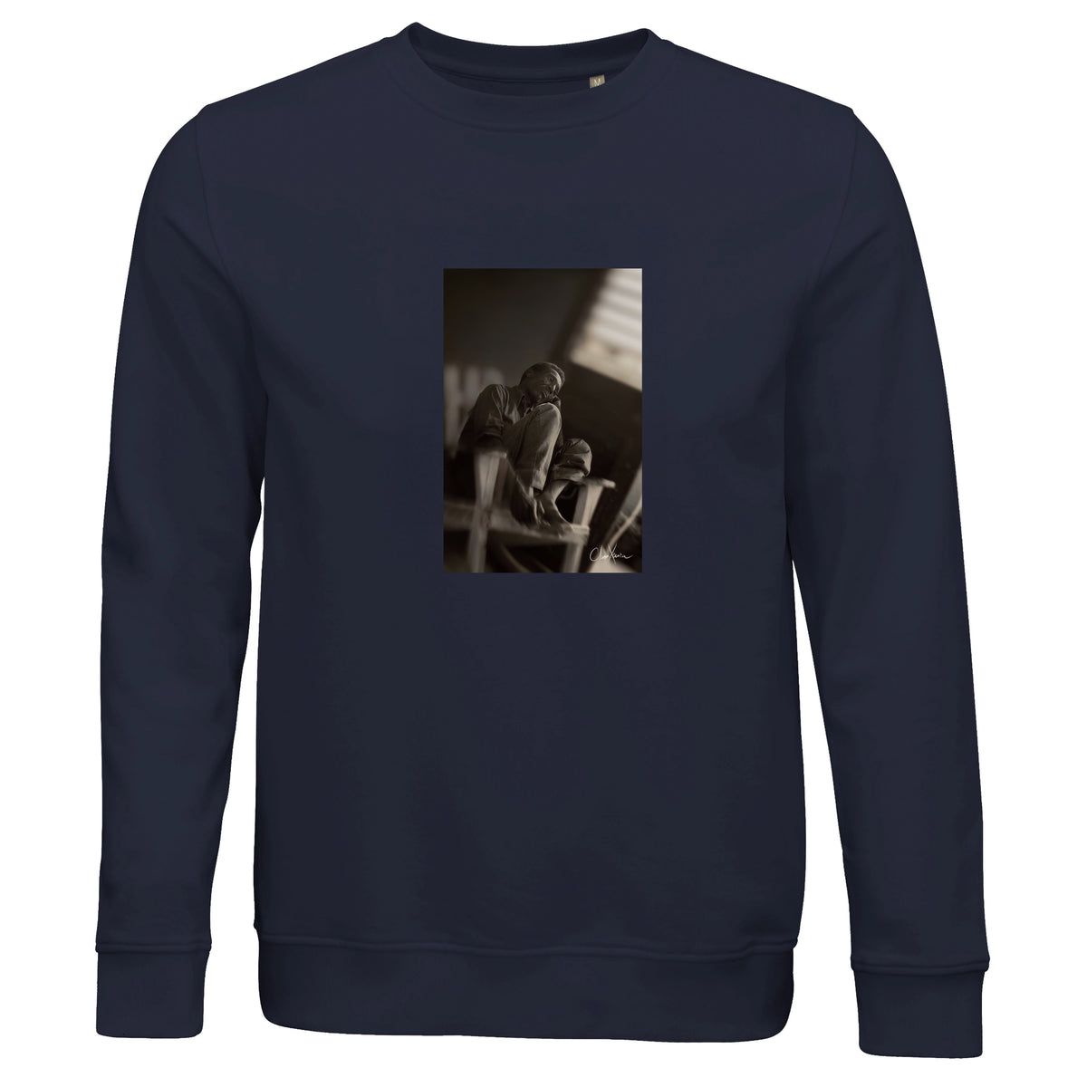 Hopeful - "A Dreamer's Strength" Sweatshirt French Navy 1